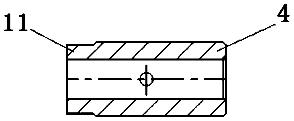 A verticality measuring device for the mouth of a single-cantilever pipeline of an aero-engine