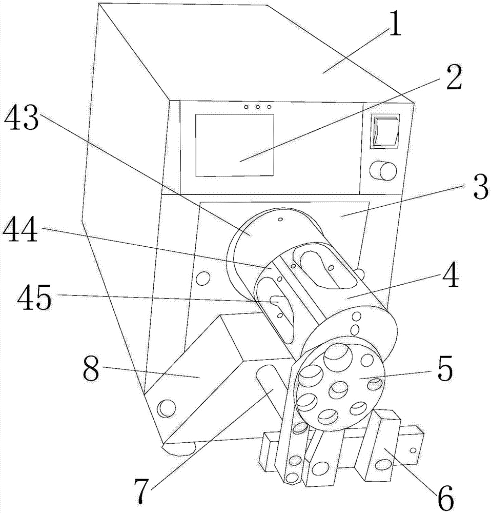 Novel cable stripping machine