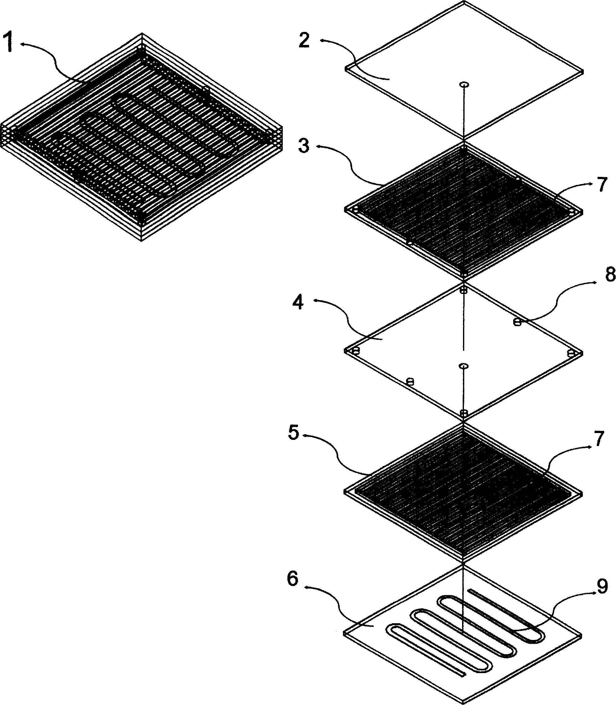 Cooling substrate of micro heat pipe