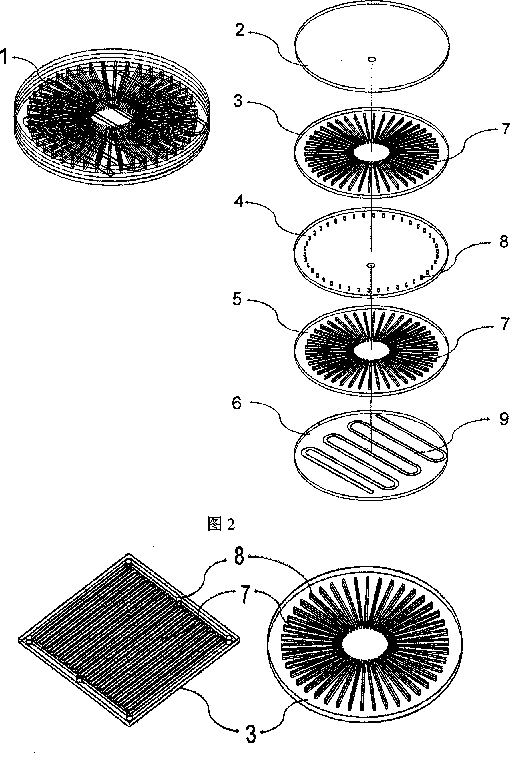 Cooling substrate of micro heat pipe