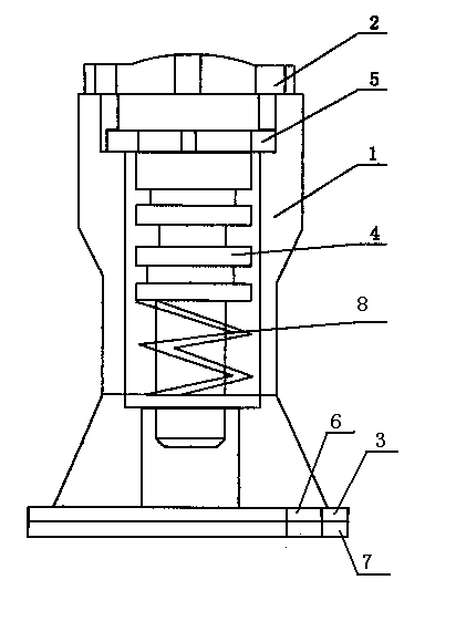 Damping and denoising air hammer