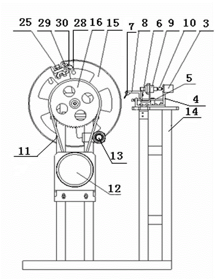 Roll type undaria pinnatifida stem combing equipment