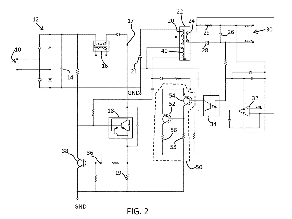 LED driver and an LED driving method