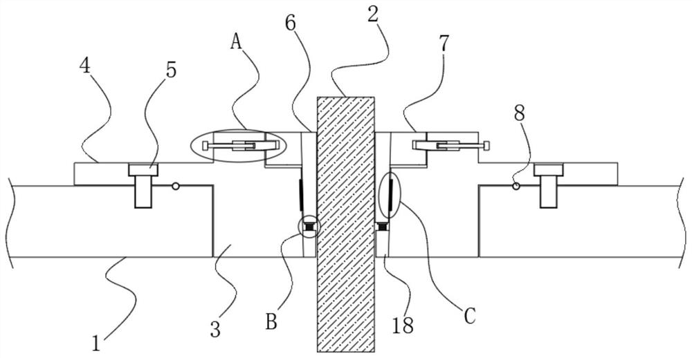 A waterproof wire passing system based on aviation plug plug