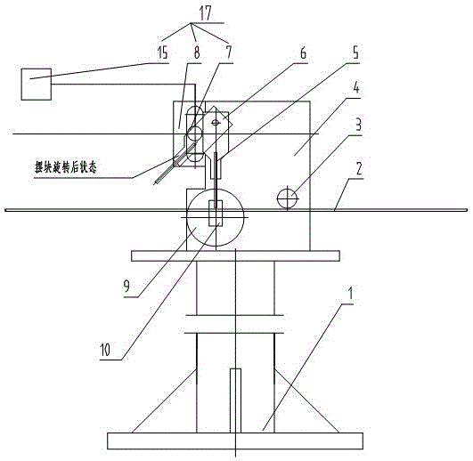 Casing online bulge monitoring device