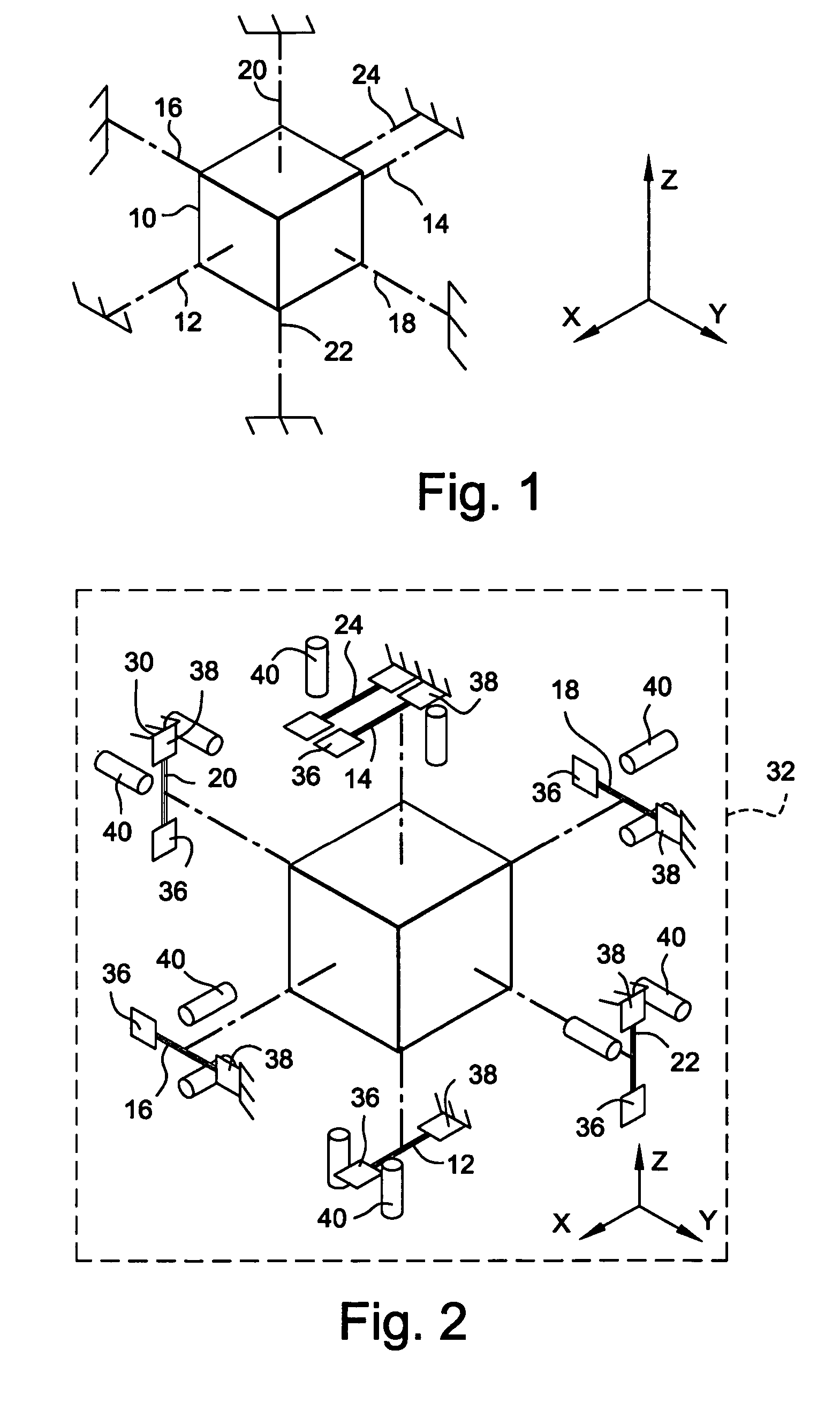 Three axis accelerometer with variable axis sensitivity