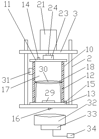 Permeation method for realizing multi-field coupling and in-situ dry-wet cycle