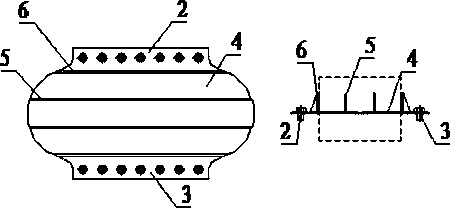 Main cable anti-slip device, anti-slip saddle and anti-slip cable clamp