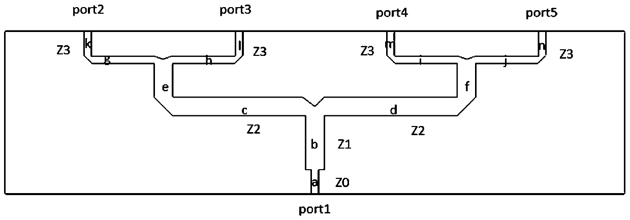 Bandwidth improved four-unit microstrip array antenna