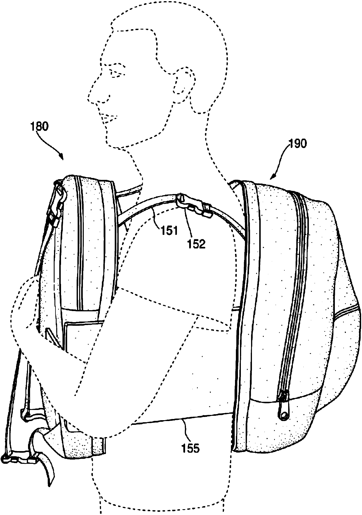 Combined carriers and protective vests