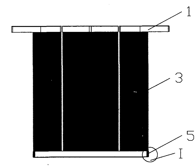 Crystal growth furnace heater and sapphire crystal growth furnace