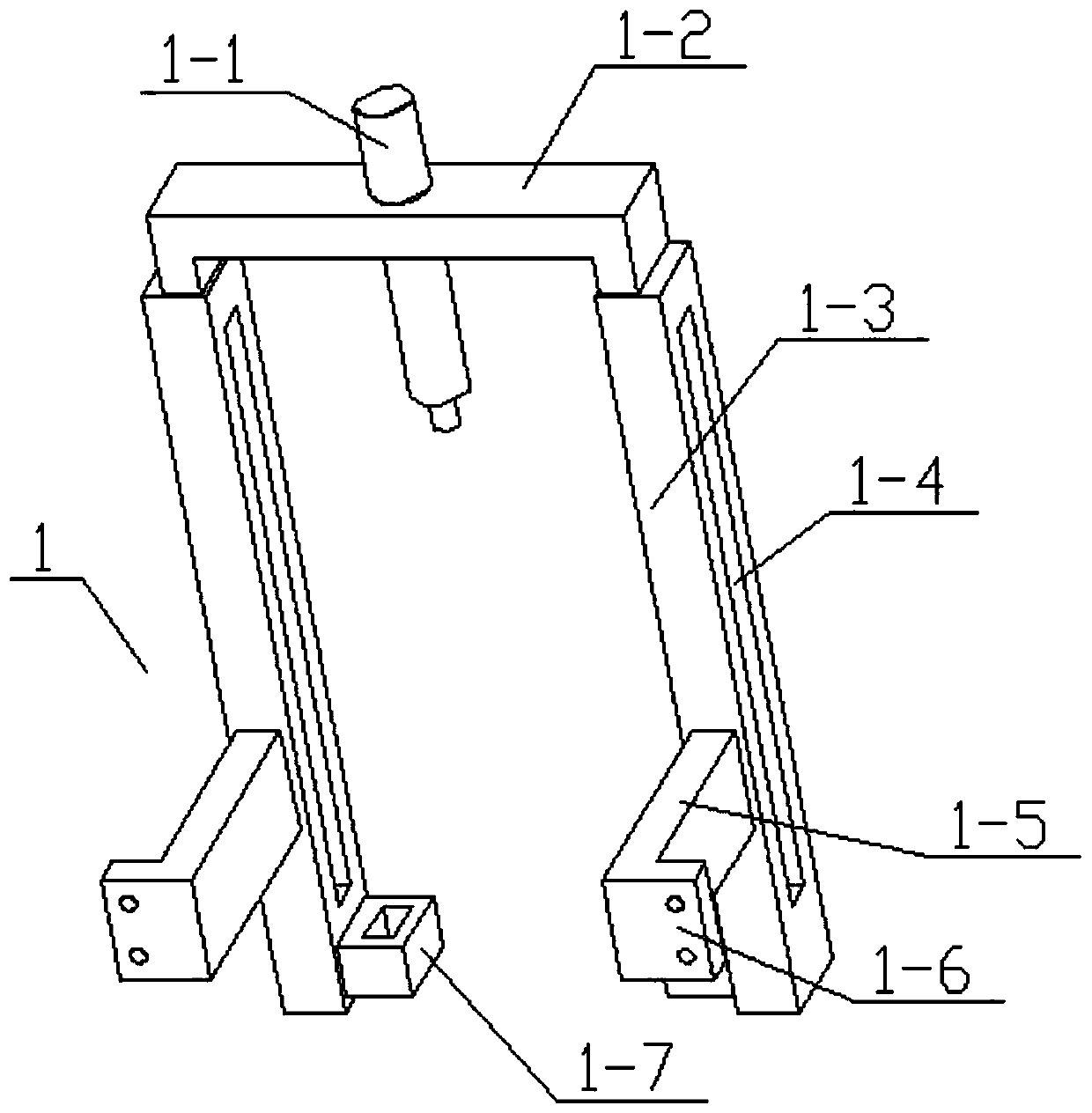 Excavation engineering mechanical equipment and using method thereof