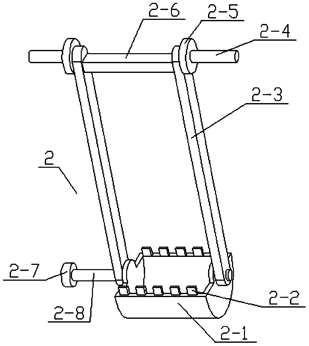 Excavation engineering mechanical equipment and using method thereof