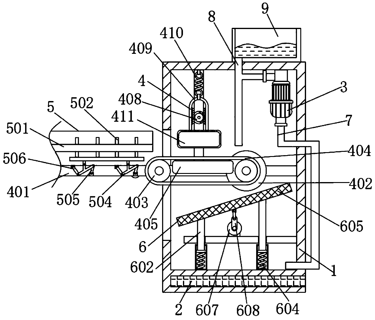 Food processor with improved ice breaking function