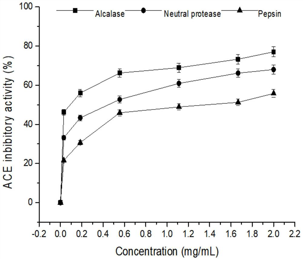 A kind of ace inhibitory peptide using chrysanthemum yellow puffer fish skin as raw material and preparation method