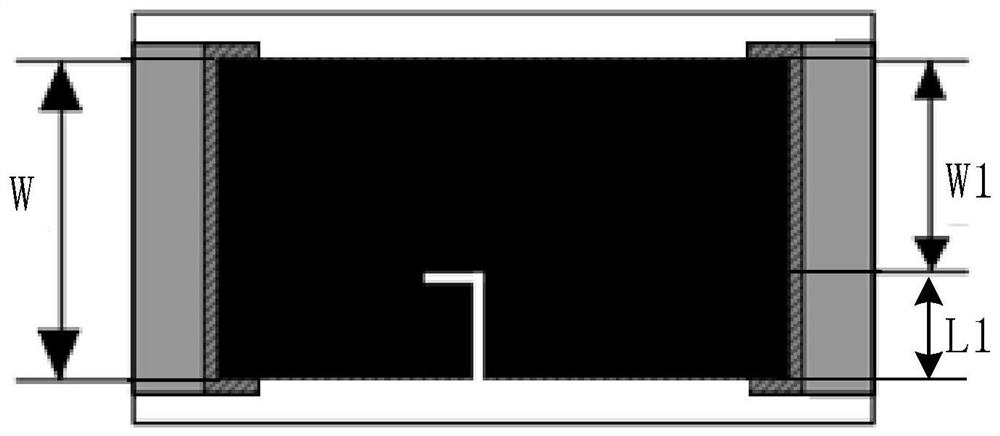 A chip resistor and method of making the same