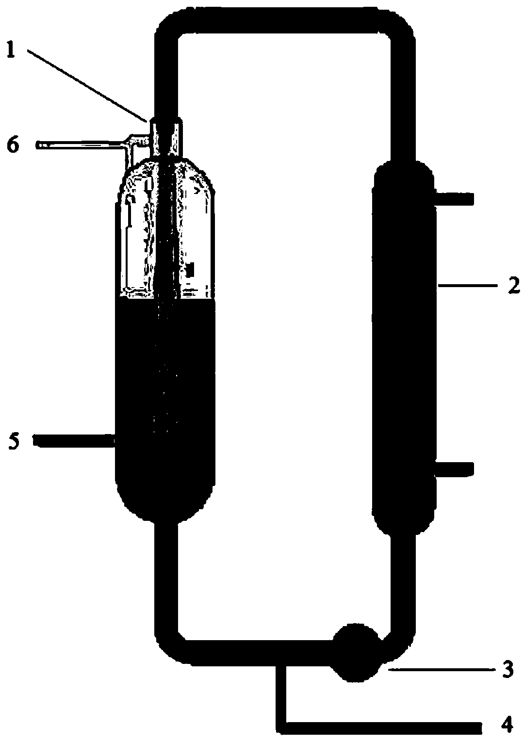 Synthetic method for preparing cyclopropyl methyl ketone by cracking alpha-acetyl-gamma-butyrolactone