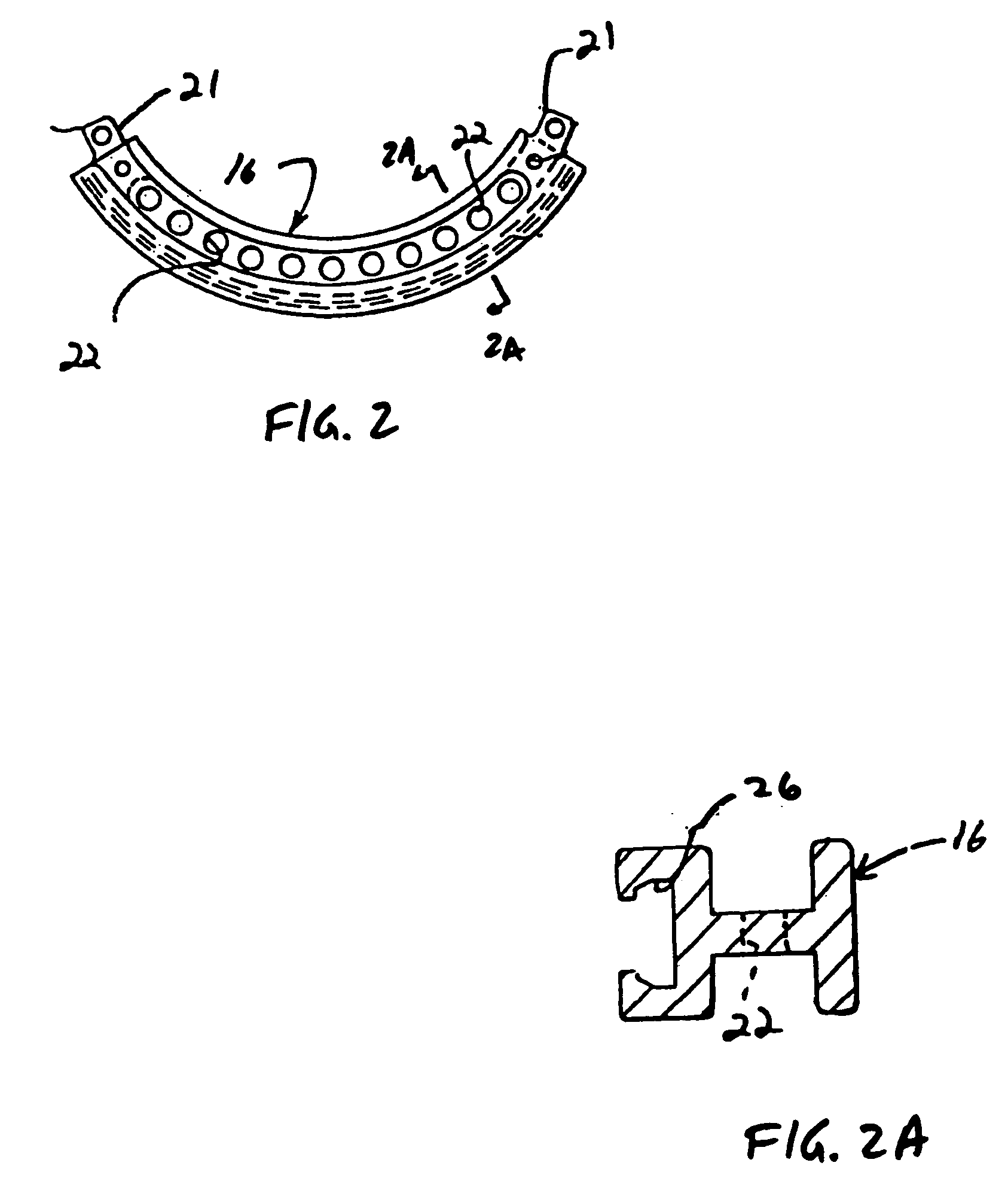 Frame assembly for external fixation device and associated method