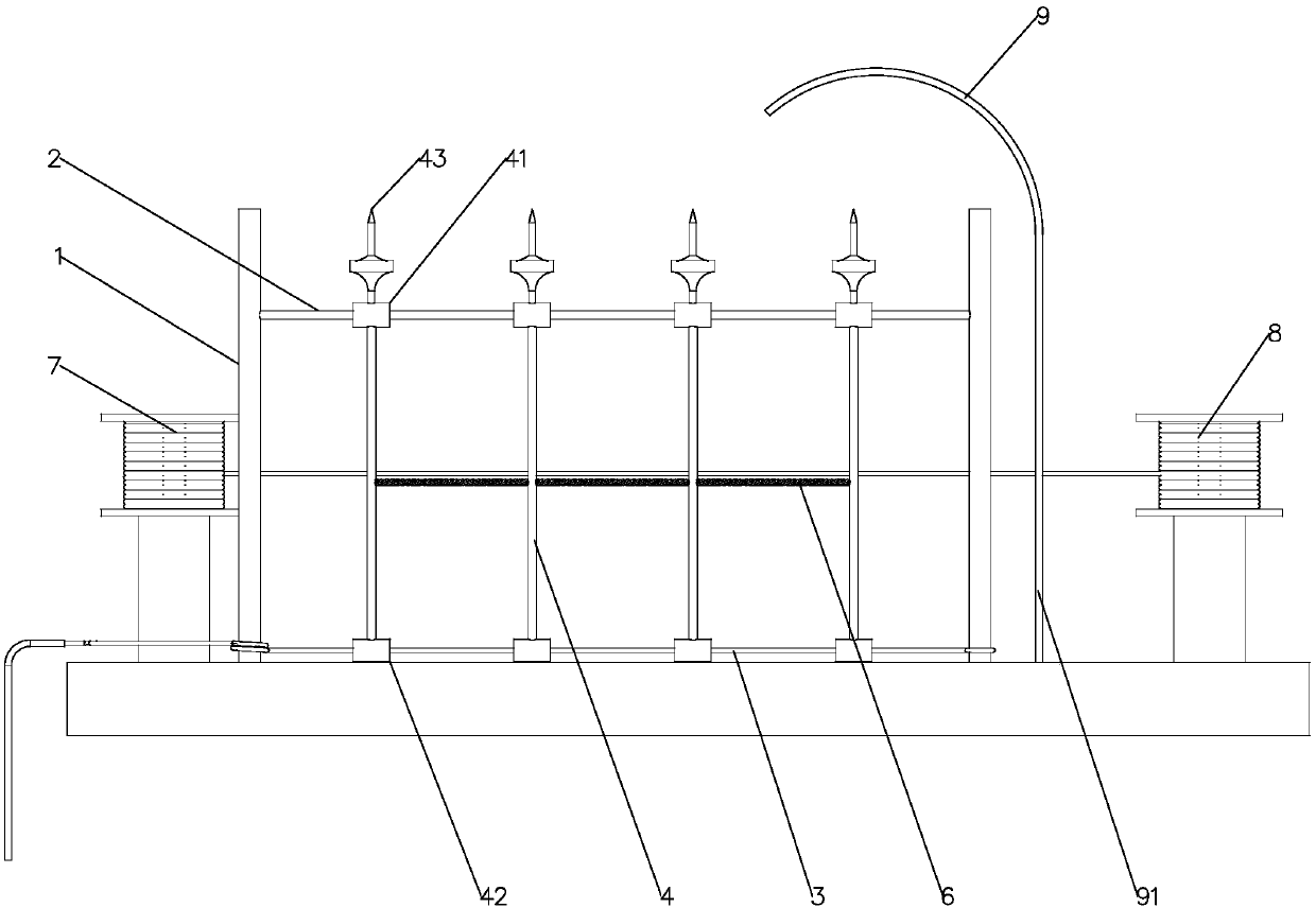 Building lightning protection system