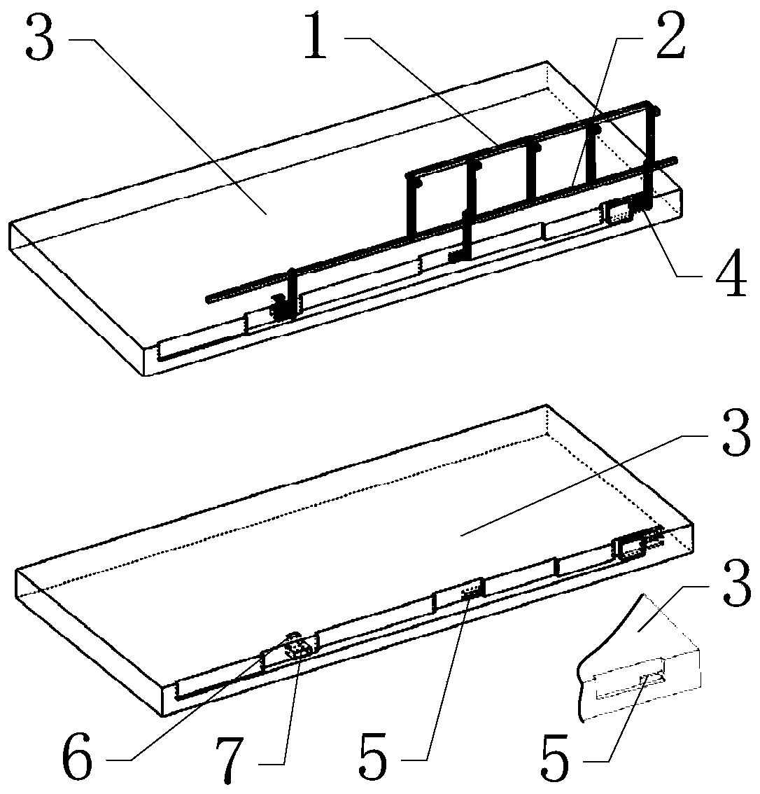 Crawling ladder with protection function for outdoor building or workshop building