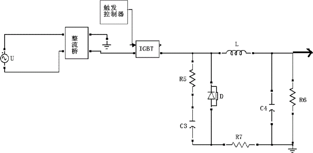 Vacuum discharge plasma parameter measuring device and method