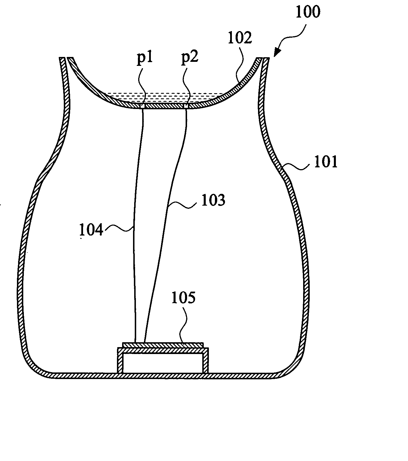 Automatic power-off control circuit for essential oil burner