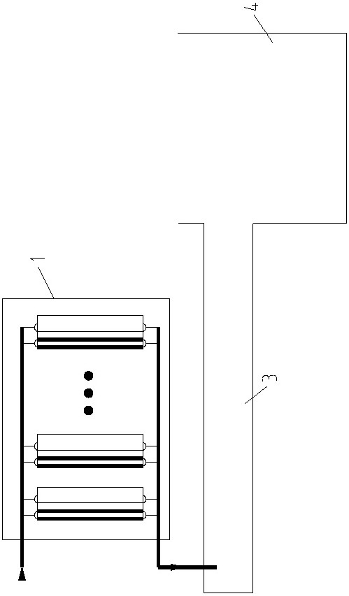 Process for reducing ultrafiltration self-use water rate and improving recovery rate of produced water