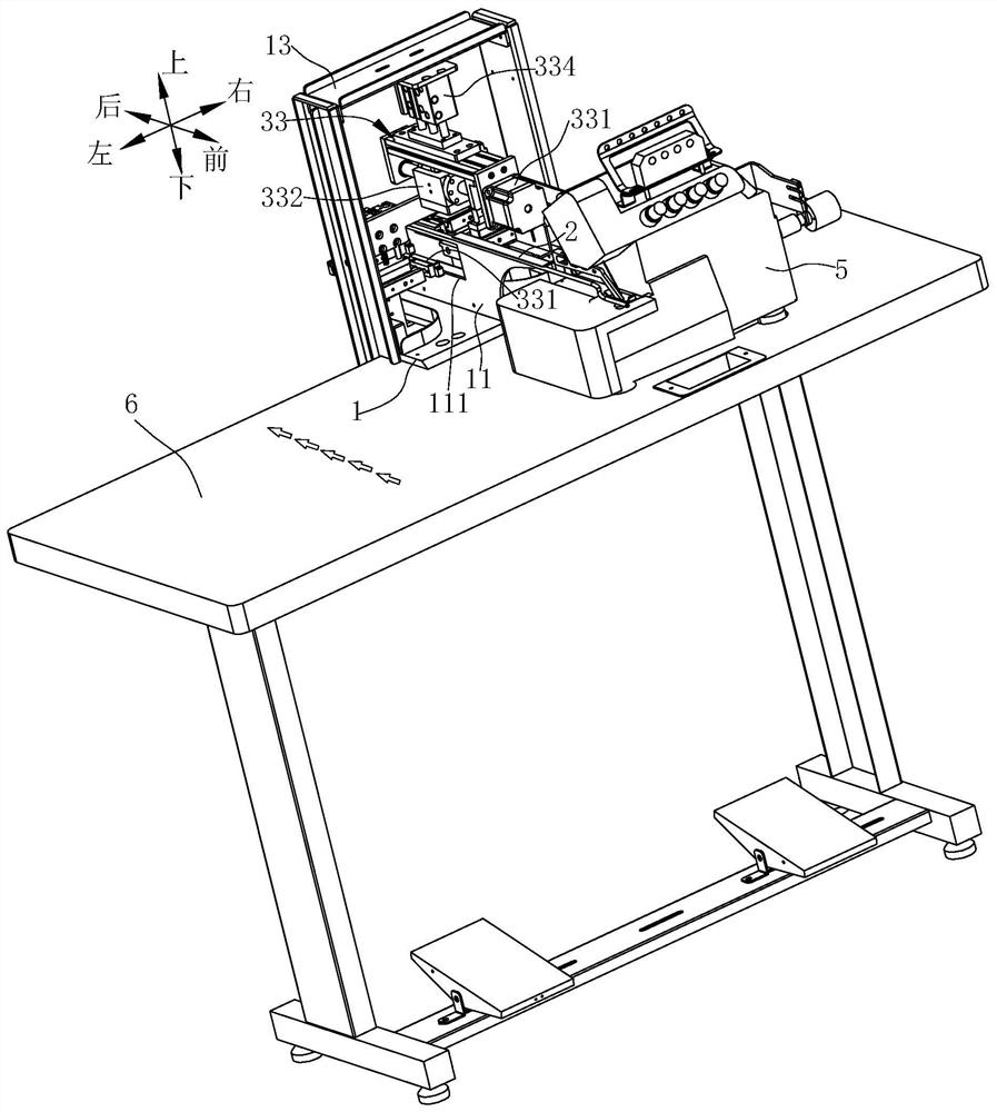 Seam pull-open machine