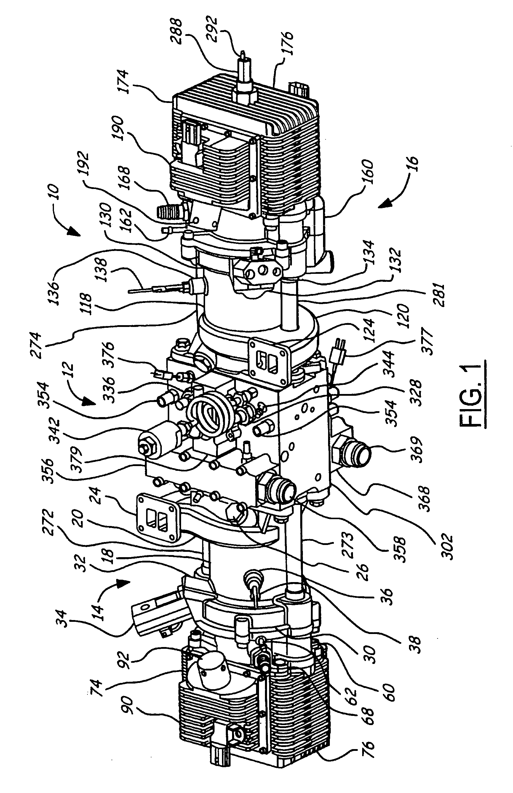 Position sensing for a free piston engine