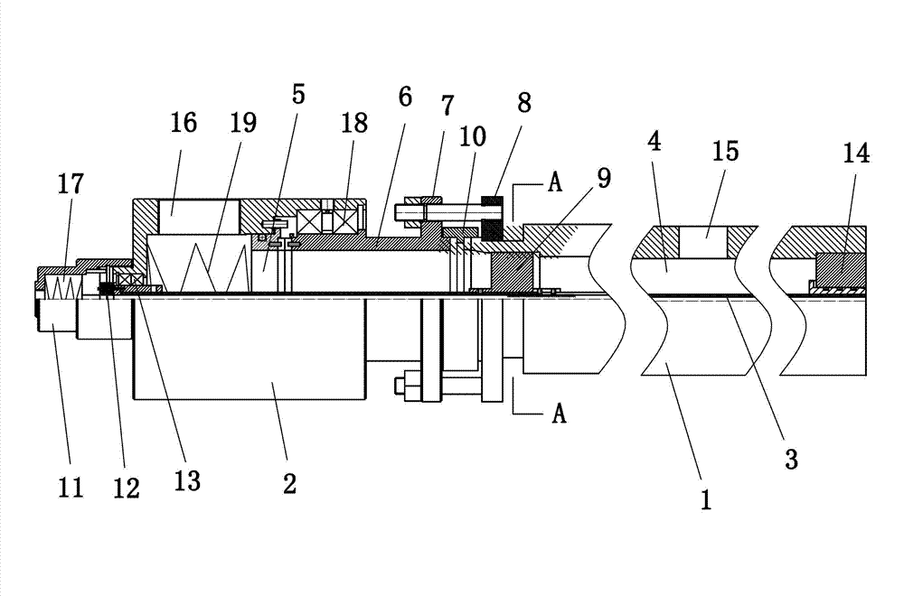 Pneumatic rotary joint