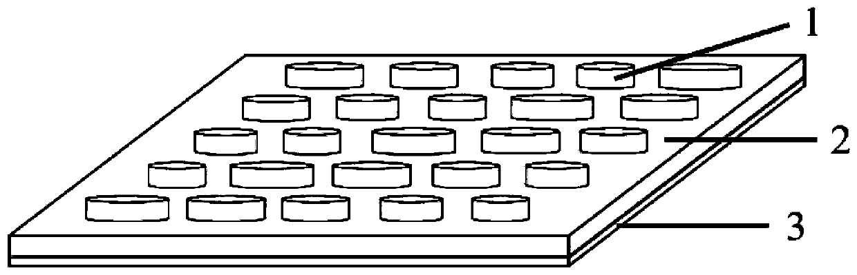 Broadband metamaterial wave-absorbing device