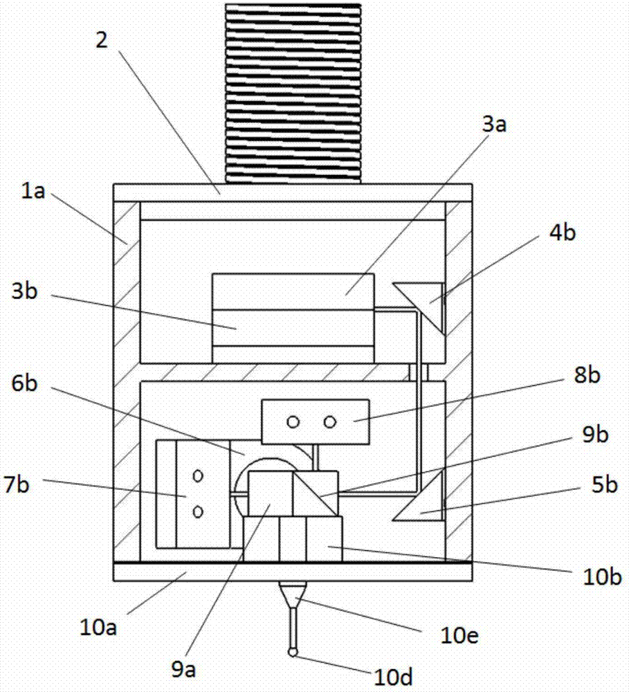 Three-dimensional micro-nano trigger probe