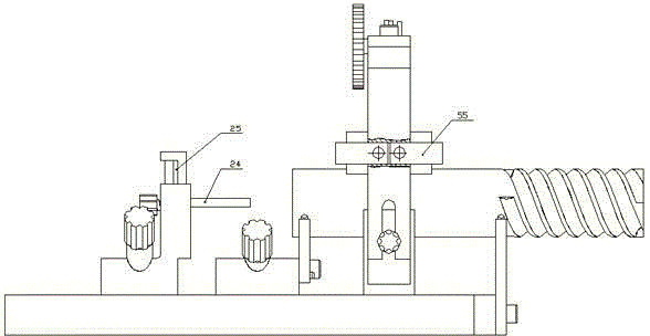 Measuring device for tool parameters of a two-dimensional image measuring instrument