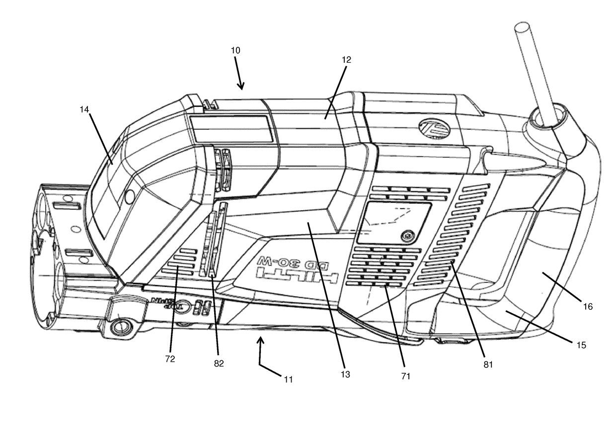 Belt cooling system