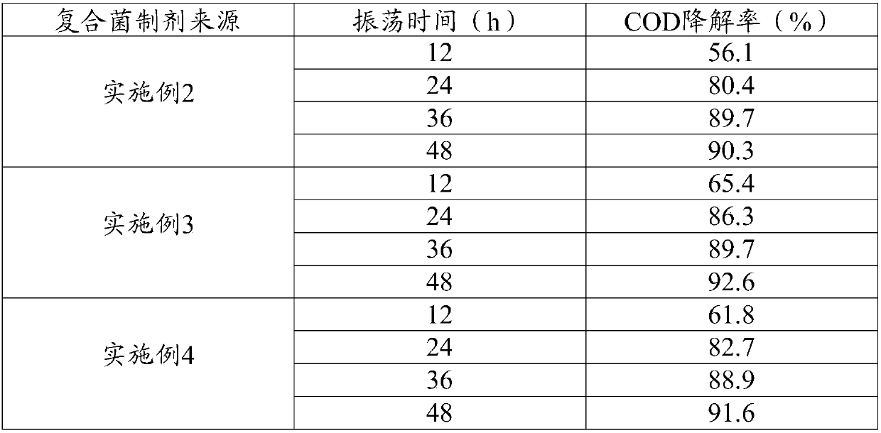 Composite bacterium preparation, preparation method thereof, and drilling well wastewater processing method