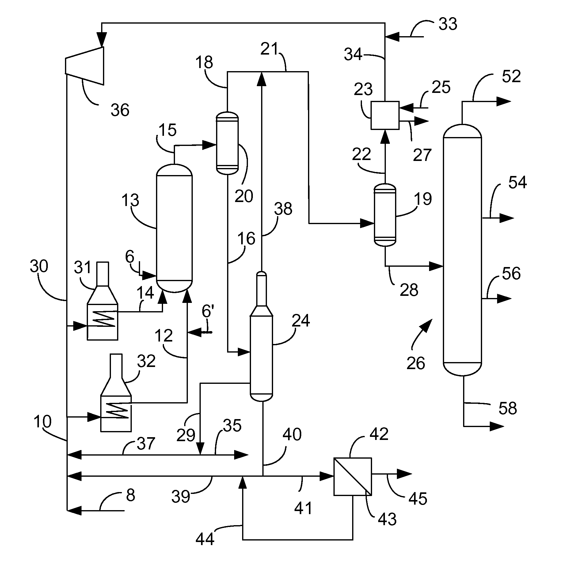 Composition of supported molybdenum catalyst for slurry hydrocracking