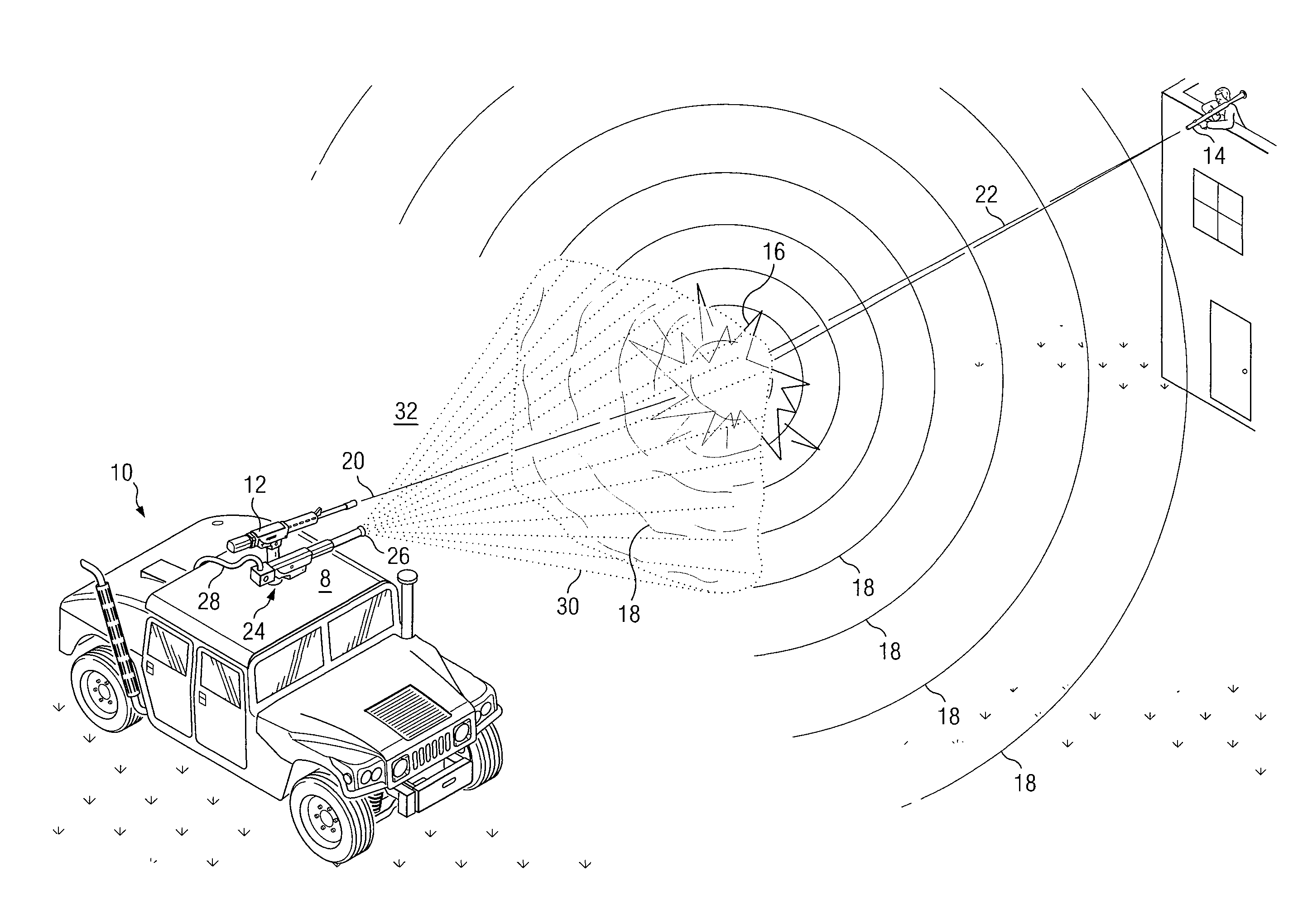 Systems and methods for mitigating a blast wave