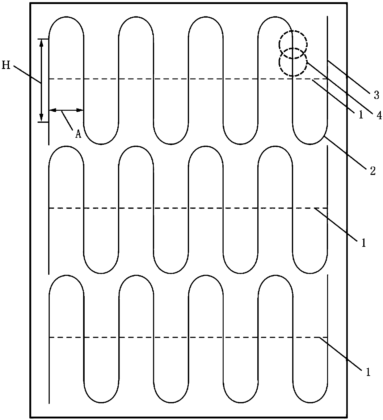 Laser scanning path planning method used for additive-manufacturing three-dimensional object