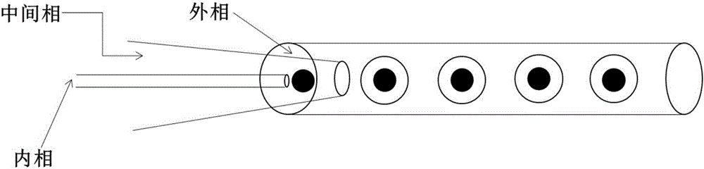 Compound medicine microcarrier with core-shell structure