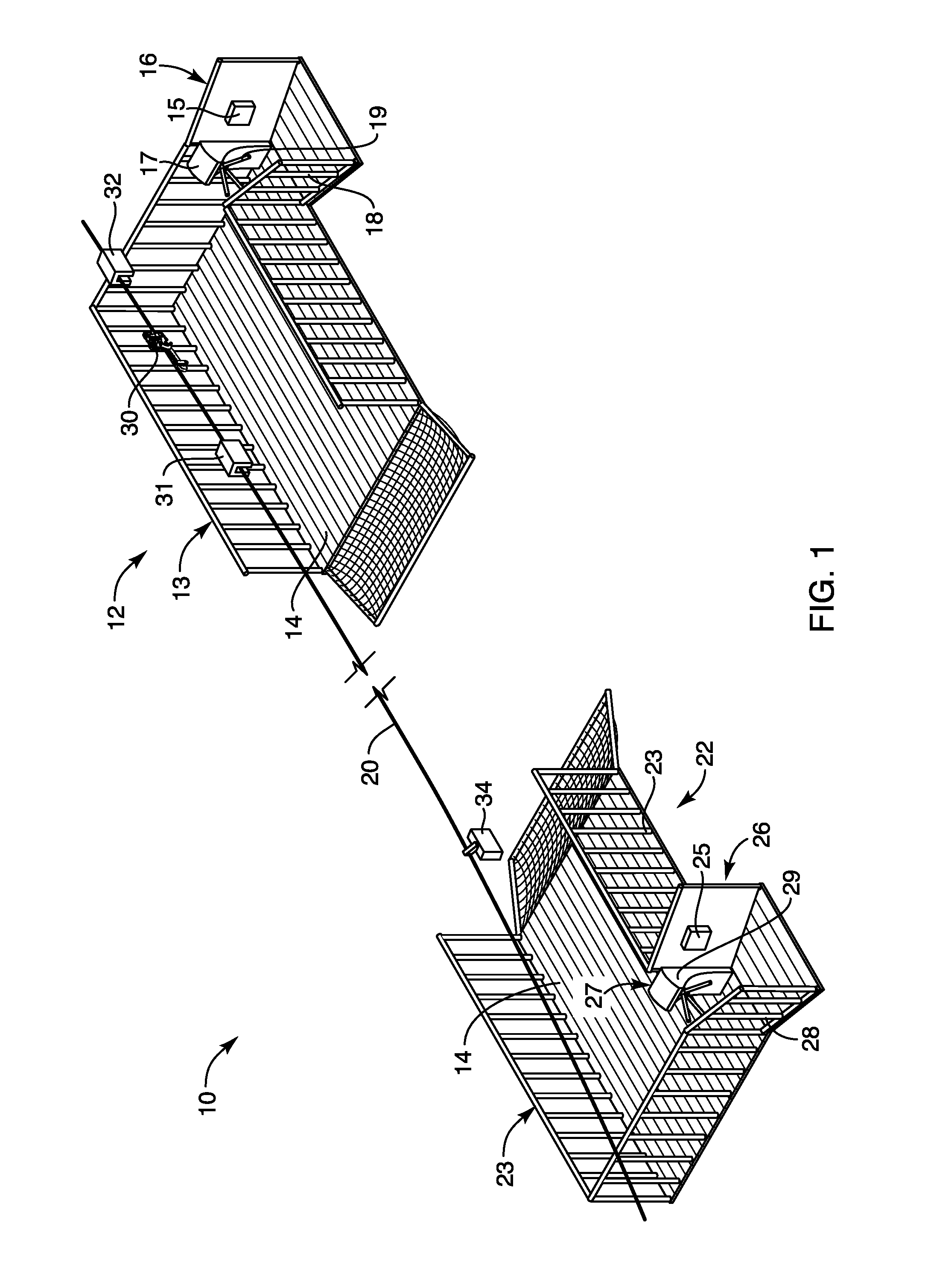 Unattended, self-guided, zip-line, tour system and method