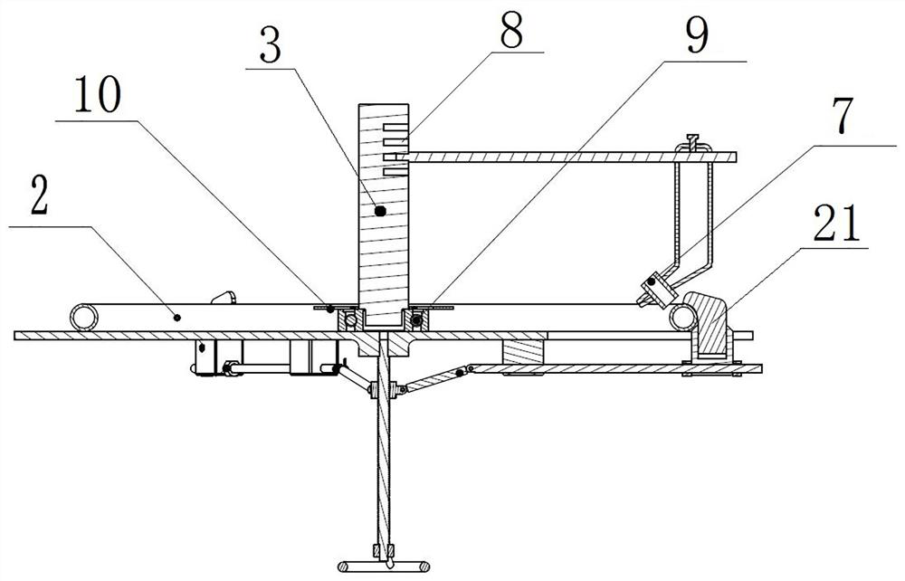 Spray head welding positioning tool for spray ring