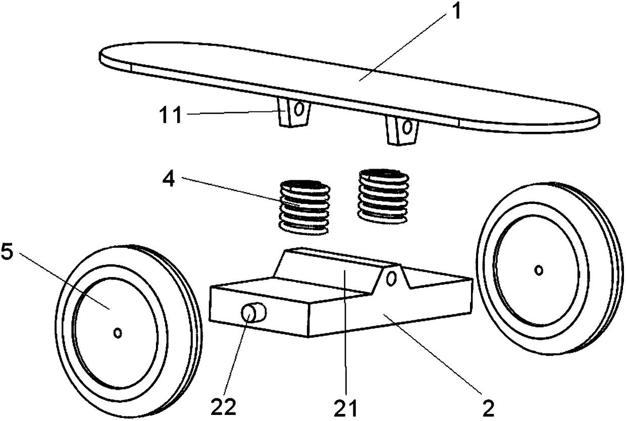 Self-balancing sliding plate