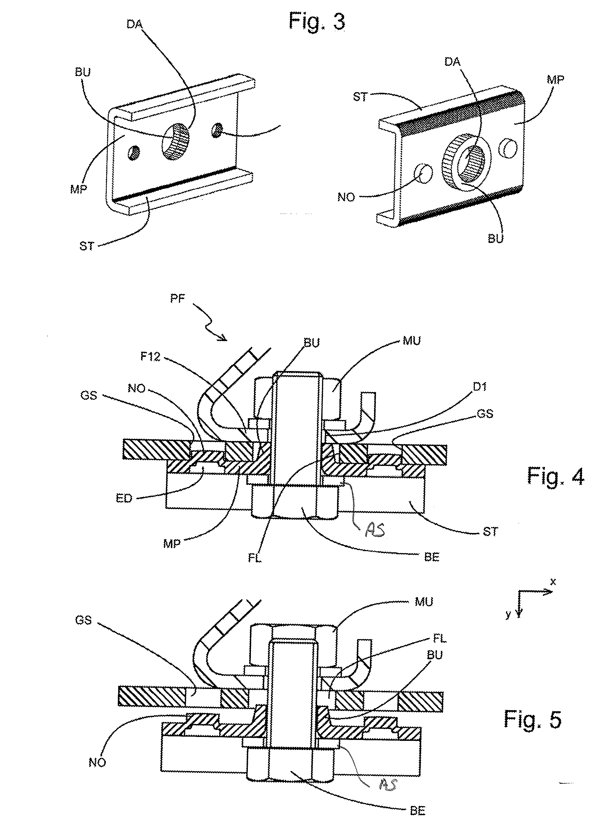 Support arrangement for solar modules