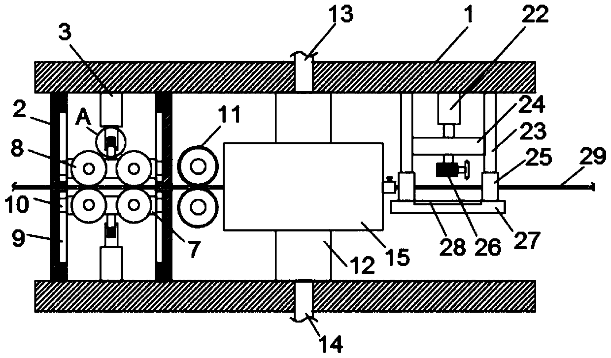 Processing device for building rebar and application method of processing device