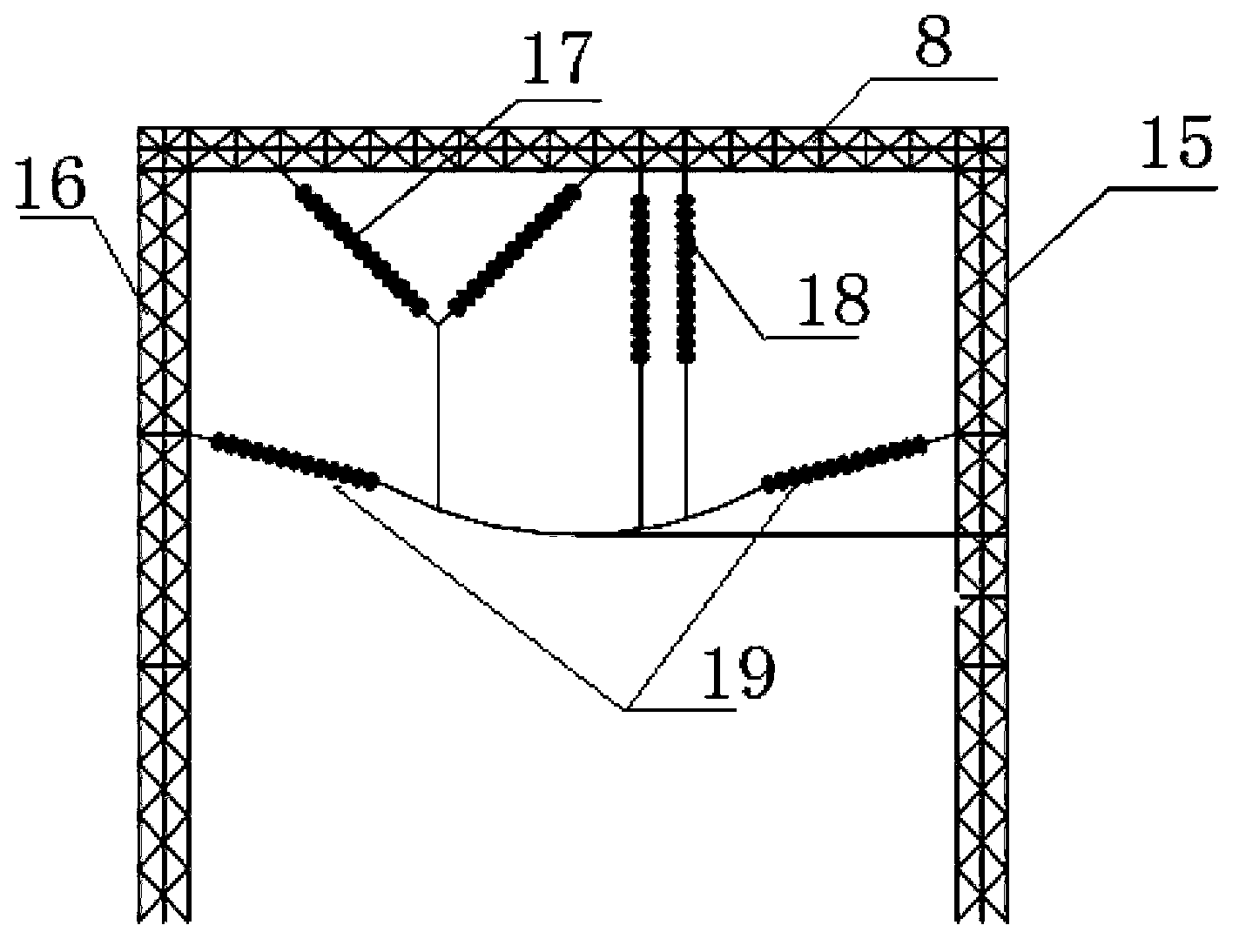 Natural accumulated dirt checking field of insulator