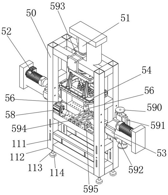 Combinable multifunctional profile processing machine