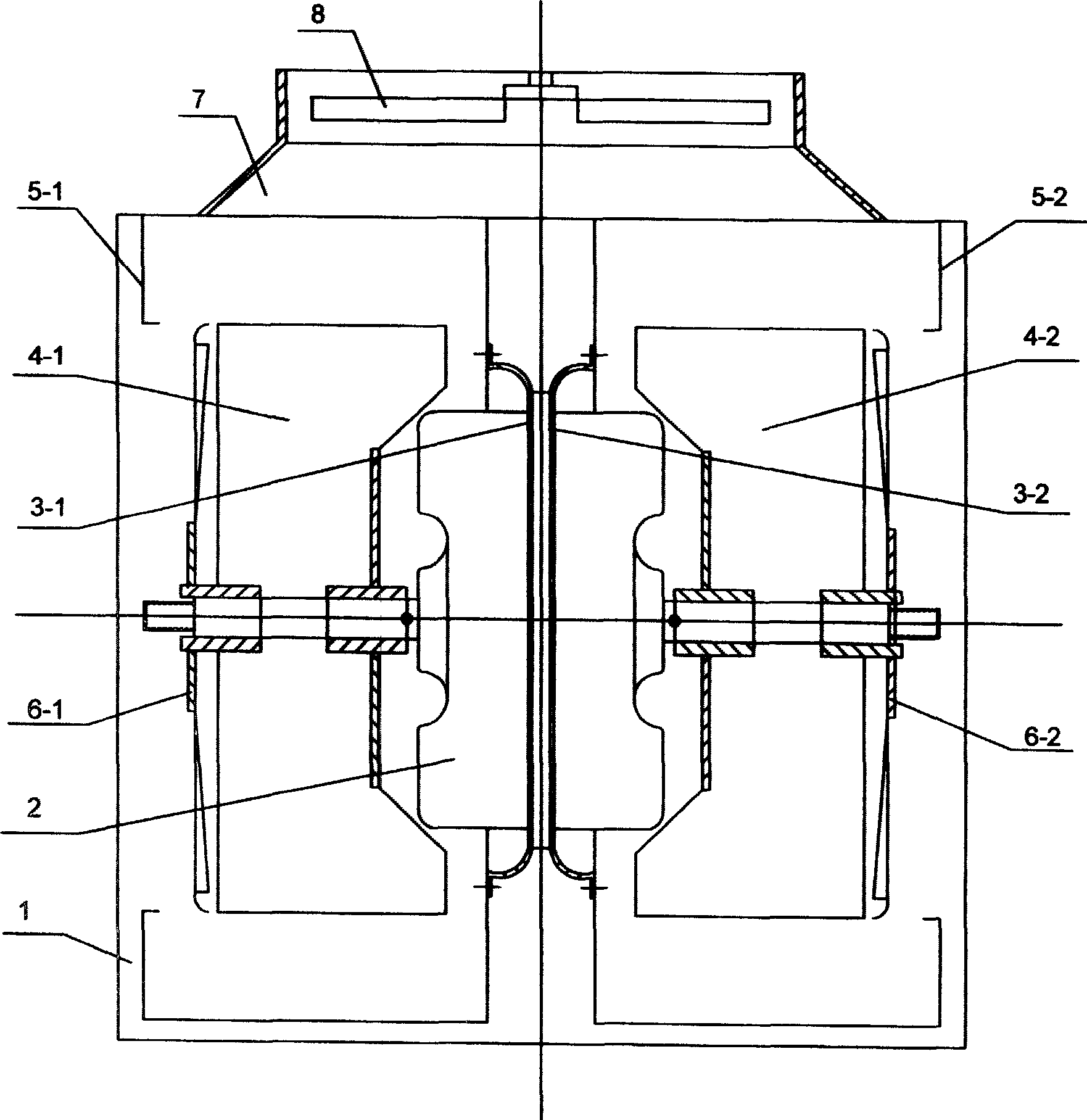 Dynamic oil smoke cleaning device