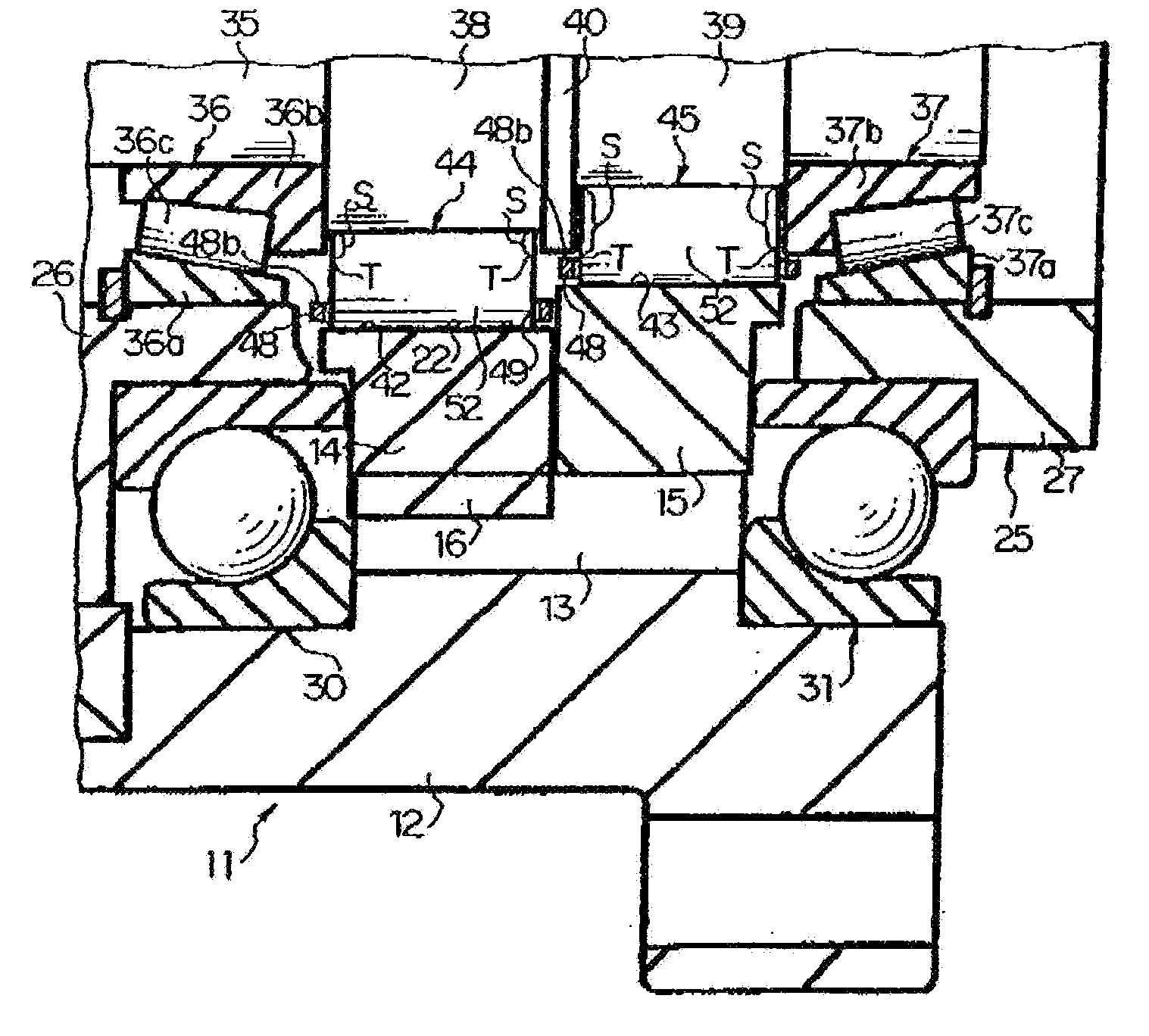 Needle Bearing and Speed Reducer Using The Needle Bearing