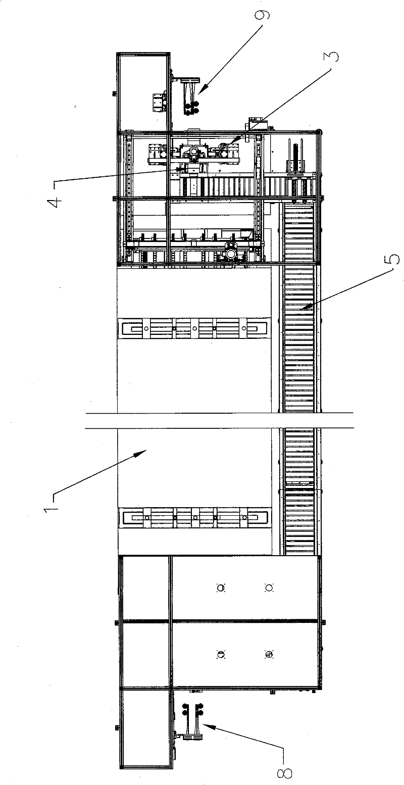 Automatic baking equipment of lithium battery