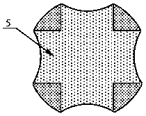 Method for treatment of heavy hydrocarbon raw material with up-flow reactor